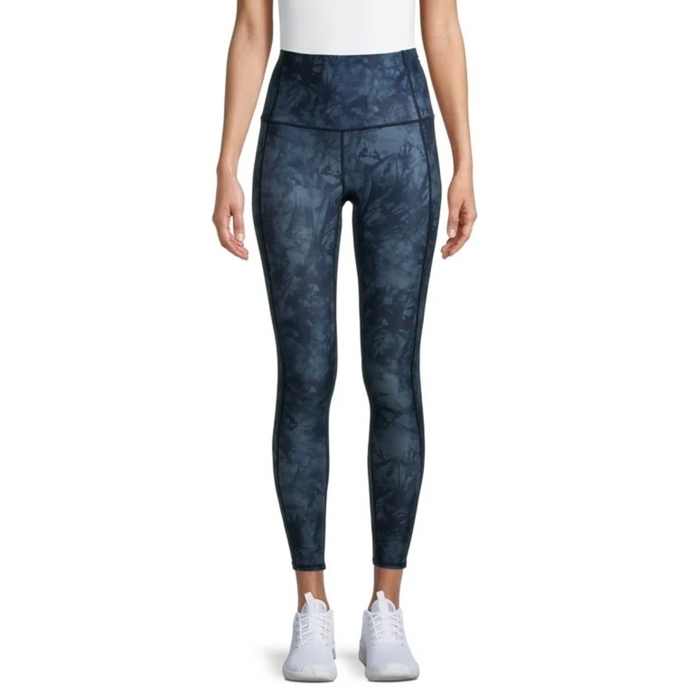 NWT Yogalicious Dark Navy Italian Quartz Leggings Size Small - Picture 1 of 9